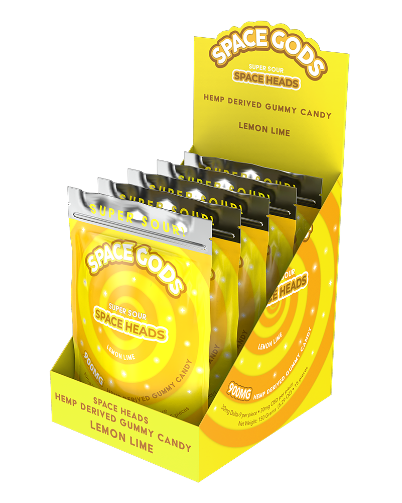 900mg MEGADOSE Sour Gummies