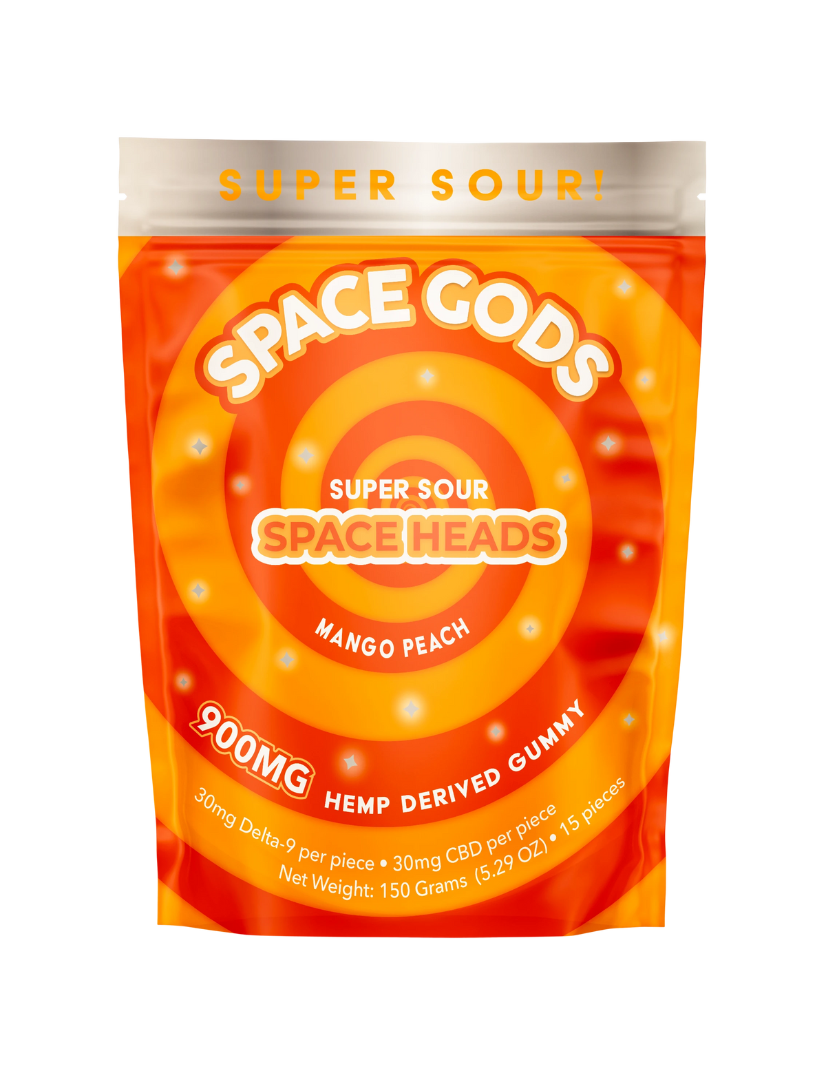 900mg Super Sour Space Heads