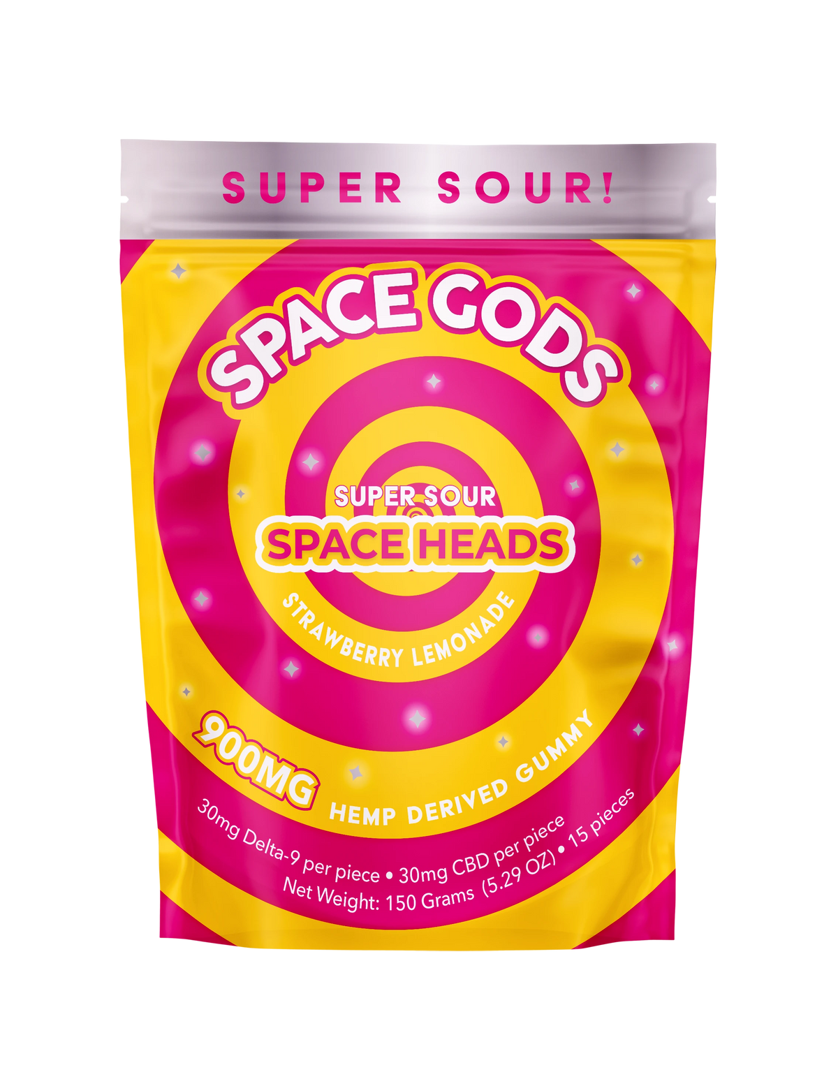 900mg Super Sour Space Heads