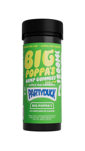 1200mg Big Poppa's Gummies