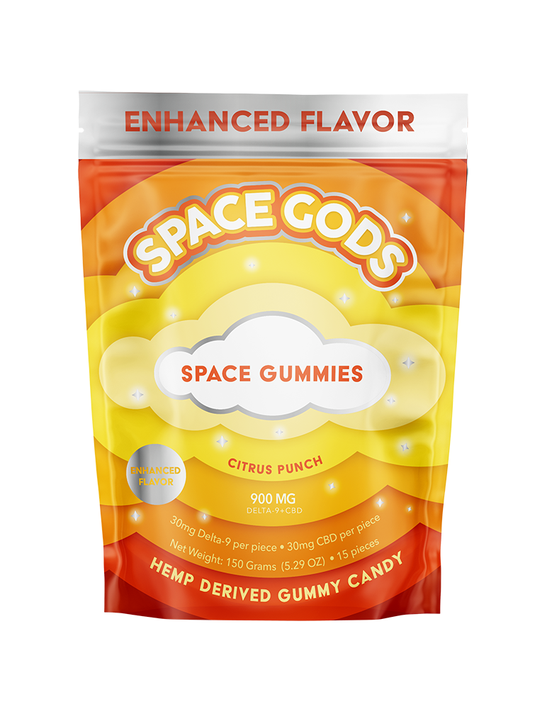 60mg MEGADOSE Gummies - D9 THC / CBD