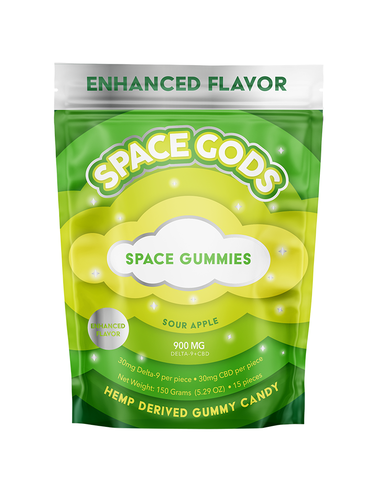 60mg MEGADOSE Gummies - D9 THC / CBD