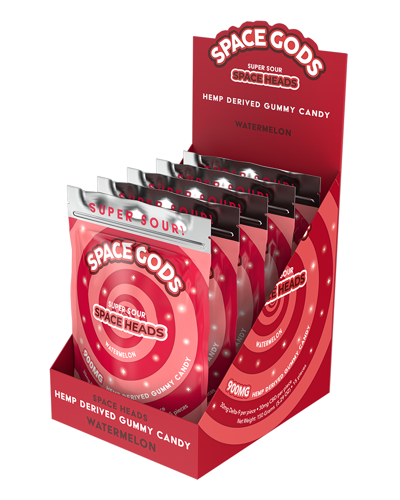 900mg MEGADOSE Sour Gummies