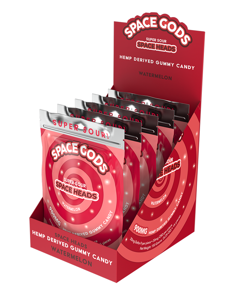 900mg MEGADOSE Sour Gummies