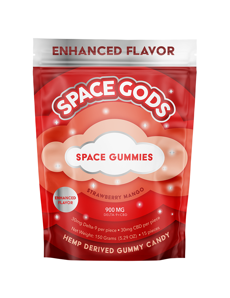 60mg MEGADOSE Gummies - D9 THC / CBD