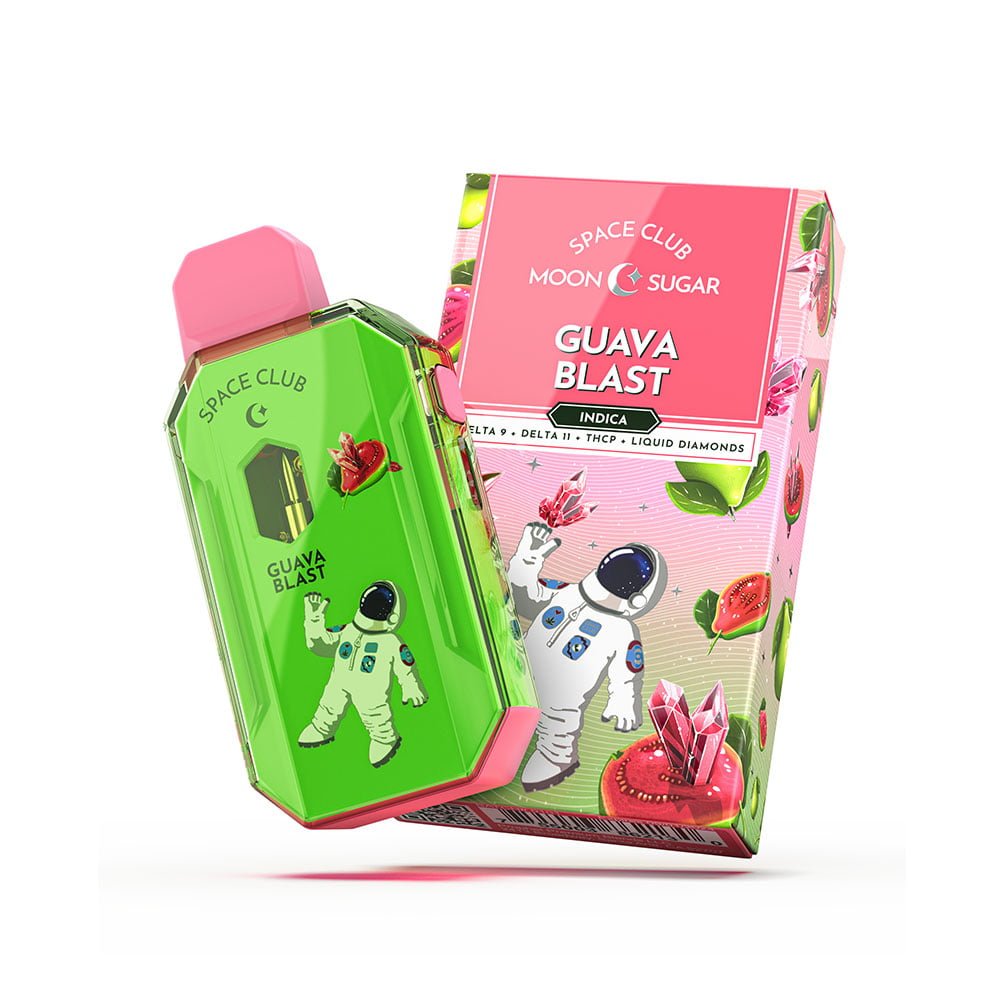 Guava Blast Moon Sugar Disposable - 1pk